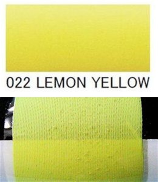 ポリエステルダルスレッド／A（細）(022（レモンイエロー）)